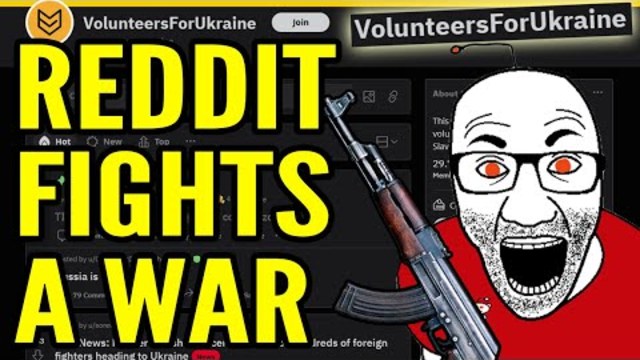 Redditors Are Going to War in Ukraine