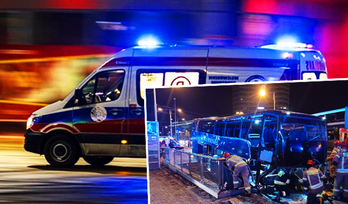 Tragedia we Wrocławiu. Autokar wjechał w przejście podziemne! Trwa akcja ratunkowa - Wydarzenia 24