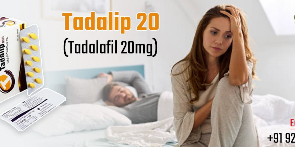 Improve Sensual Health by Treating ED With Tadalip 20mg