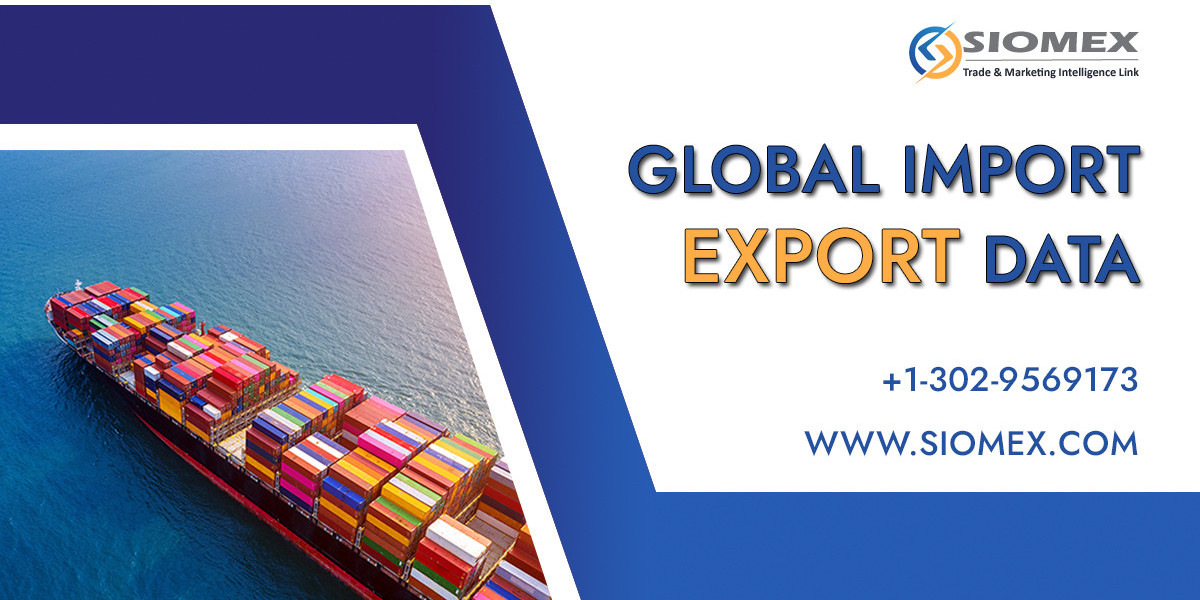 How can import export data be utilized for market research?