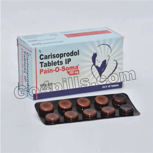 Pain O Soma 350 Mg (Carisoprodol) | Best Muscle Relaxant