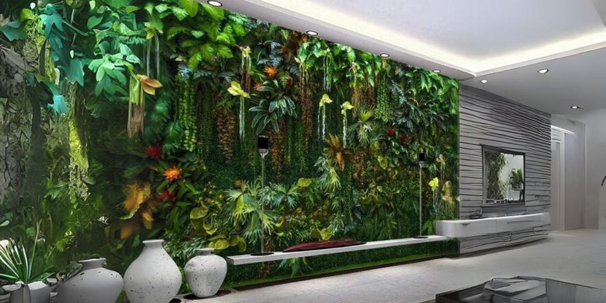 Elevate Your Restaurant Ambiance with Artificial Vertical Walls