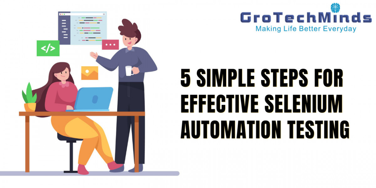 5 Simple Steps for Effective Selenium Automation Testing