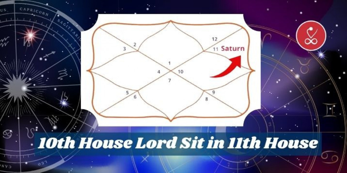 Significance of 10th House Lord Sitting in 11th House in Birth Chart
