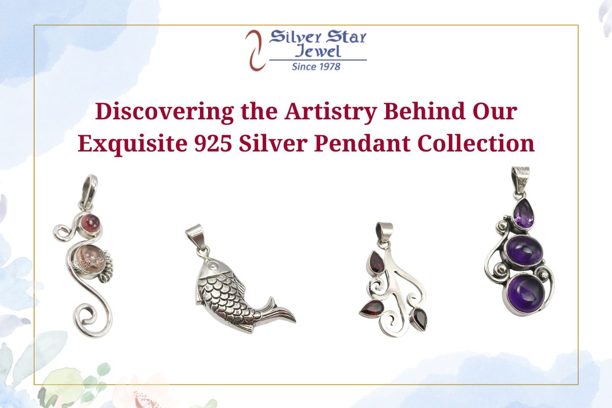 Discovering the Artistry Behind Our Exquisite 925 Silver Pendant Collection