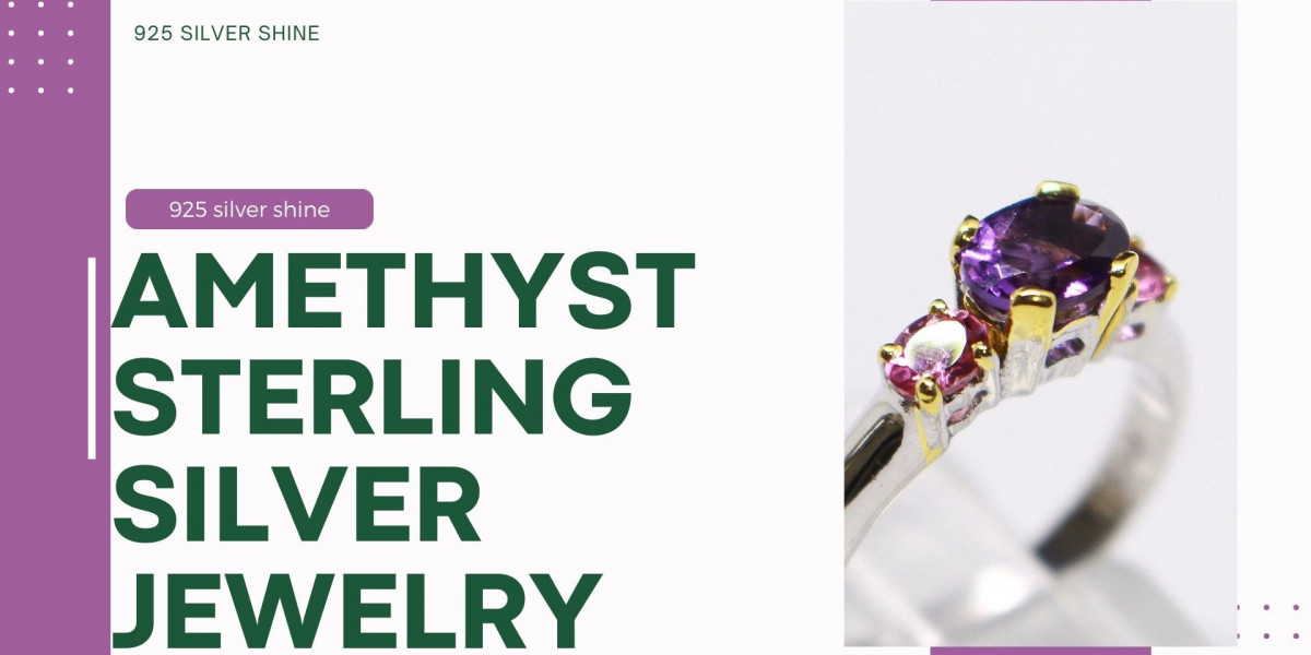 Amethyst Rings: Buy from 925 Silver Shine, a Wholesaler of Sterling Silver Jewelry