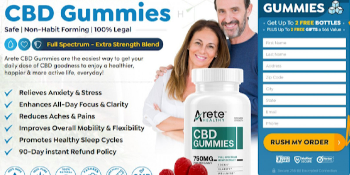 Arete Healthy CBD Gummies - Is It Safe Or Trusted?