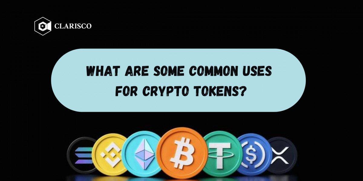 What are some common uses for crypto tokens?