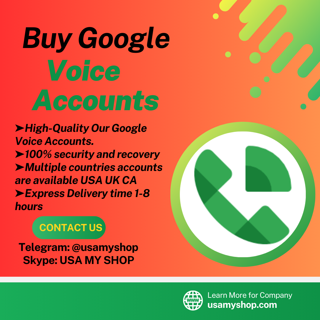 Buy Google Voice Accounts - USAmyShop 100% Best Bulk GV Seller