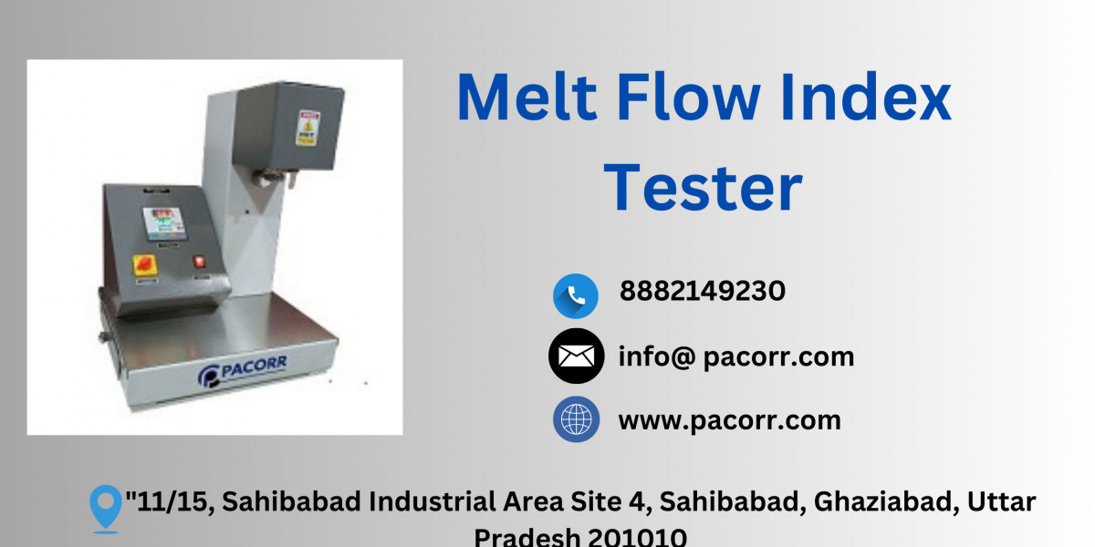 Pacorr’s Melt Flow Index Tester: Simplifying Polymer Quality Control and International Standard Compliance