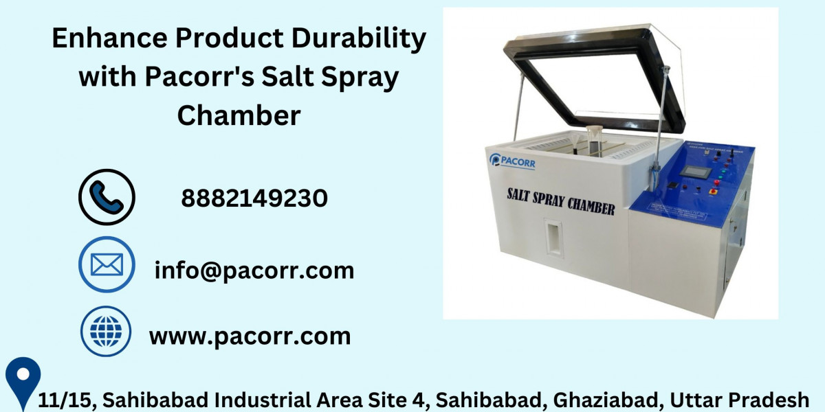 Salt Spray Chamber: Comprehensive Testing Solution for Corrosion Resistance and Durability